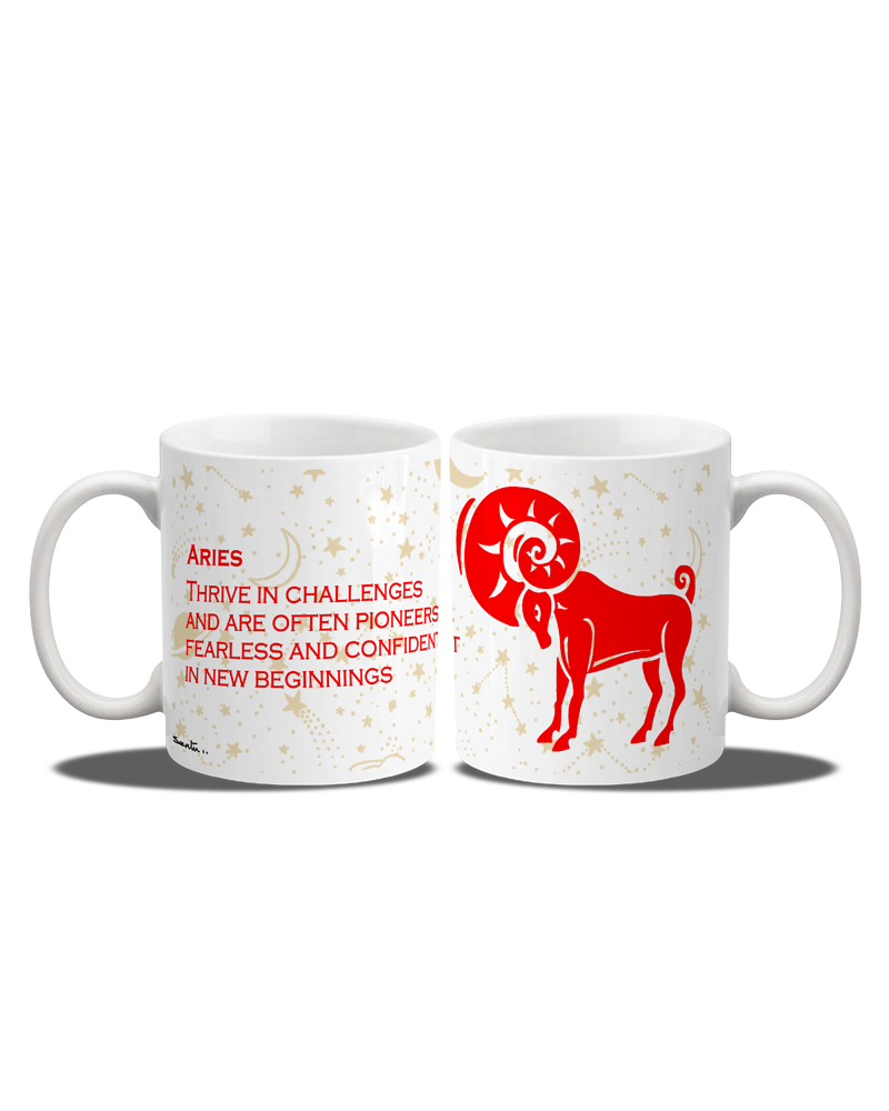 aries c Coffee Mug (Aries) - Image 1