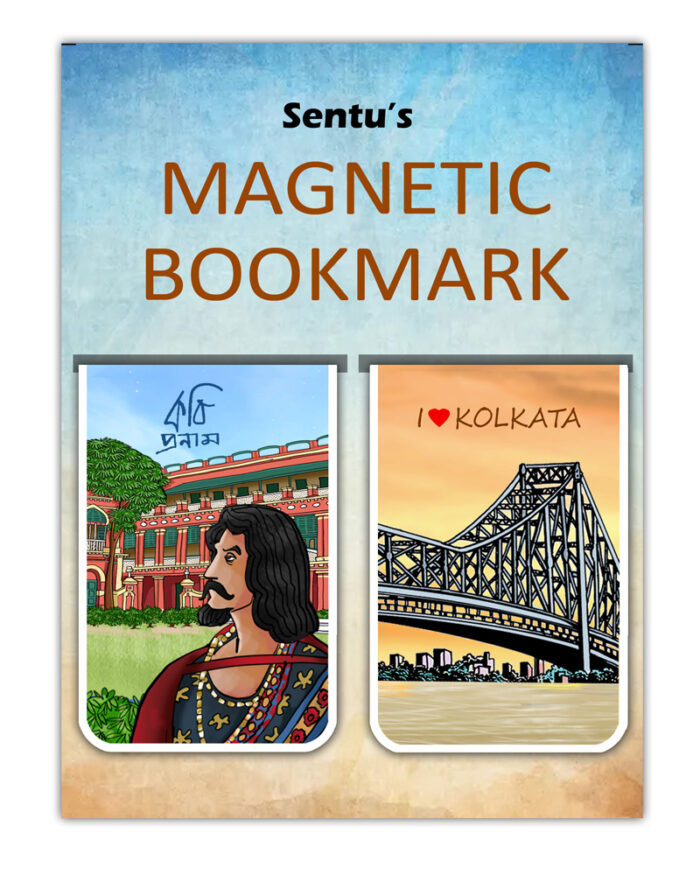 Kobiguru & Hoogly Magnetic Bookmark - Image 1
