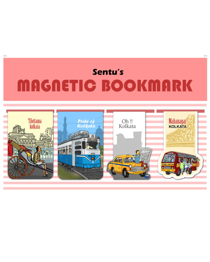 Kolkata Vehicle Magnetic Bookmark - Image 1