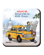 Kolkata Taxi Coaster-A Tribute to the City's Timeless Yellow Icon