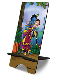 Radha Krishna Mobile Stand