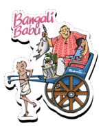 Bangali Babu (Fridge Magnet)-" Celebrating the Icon of Bengal's Golden Renaissance"