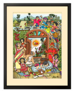 Bhor Holo Photo Frame (Medium)- "Wake up to the timeless charm of Kolkata."