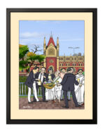 High Court Chanachur Photo Frame (Medium)- "A Taste of Kolkata's Heritage & Street Food Culture"