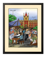 High Court with Men Photo Frame (Medium)- "A Timeless Tribute to Kolkata's Judicial Heritage" - Image 2