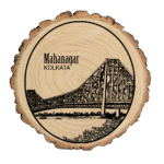 Kolkata Howrah Bridge (Wooden Log)
