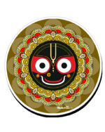 Jagannath Face (Fridge Magnet)- " A Sacred Symbol of Faith, Devotion, and Divine Blessings"