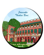 Jorasako Thakur Bari (Fridge Magnet)- "The Birthplace of a Nobel Laureate and Bengal's Cultural Renaissance"