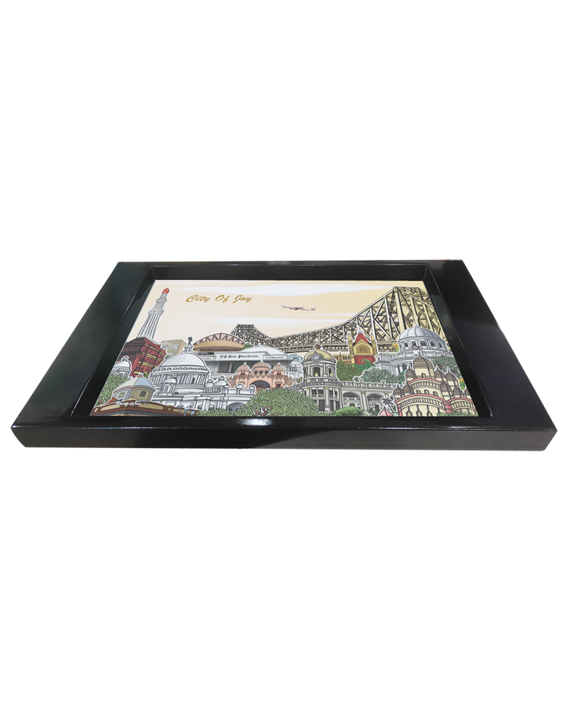 city of joy B Kolkata City of Joy Tray - Image 2