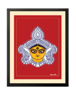 Durga Face Photo Frame (Medium)- "Where simplicity meets divinit"