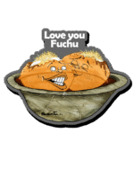 Fuchka  (Fridge Magnet)- "A Bite of Happiness, A Taste of Kolkata"