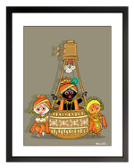 Jagannath Ektara Photo Frame (Medium)- "Where Devotion Meets Melody."