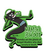 Mamdo Bhoot (Fridge Magnet)- "A Mysterious Character from Bengali Folklore"