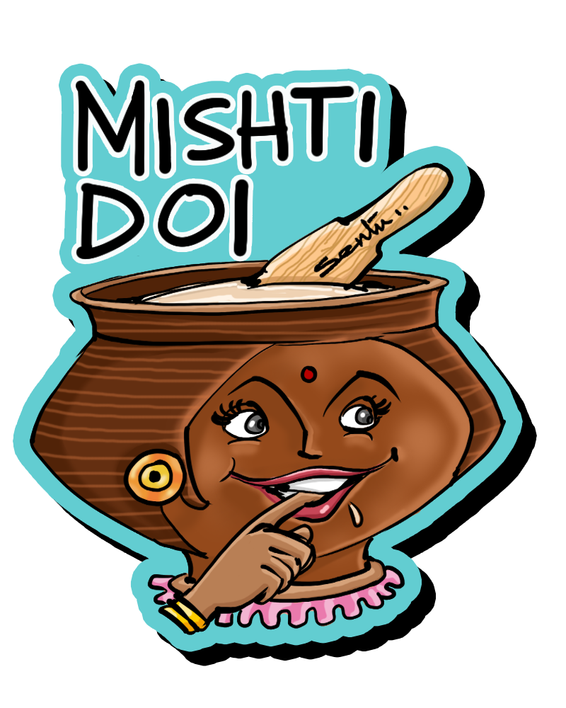 misthi doi add Misti Doi (Fridge Magnet) - Image 1