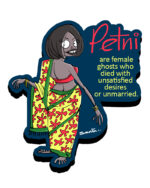 Petni (Fridge Magnet)- "A Mysterious Legend from Bengali Folklore"
