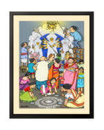 Pujar Prastuti Photo Frame (Medium)- "The Beginning of Bengal's Biggest Celebration"