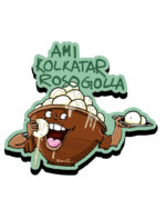 Rosogolla (Fridge Magnet)- "A Sweet Symbol of Bengal's Culinary Heritage"