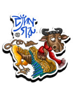 Tyash Goru (Fridge Magnet)- "A Whimsical Creature from Sukumar Ray's Magical Imagination"