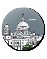 Victoria (Fridge Magnet)- "An Icon of Kolkata's Timeless Grandeur"