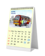 Kolkata Vehicles Calendar (Small) - Image 2