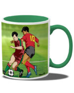 Football - Narir Jog Shobuj Ghaashey (Coffee Mug Inside Coloured)