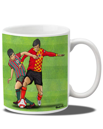 Football - Shobh Khelar Shera Bangalir Tumi Football (Coffee Mug Inside Coloured)