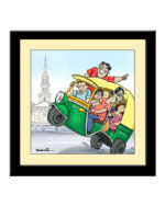 Kolkata Auto Square Photo Frame 7"/7"