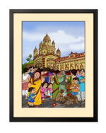 Dakshineswar Kali Temple Photo Frame (Medium)