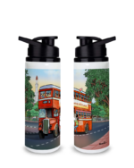 Kolkata Double Decker Bus Sipper-Bottle