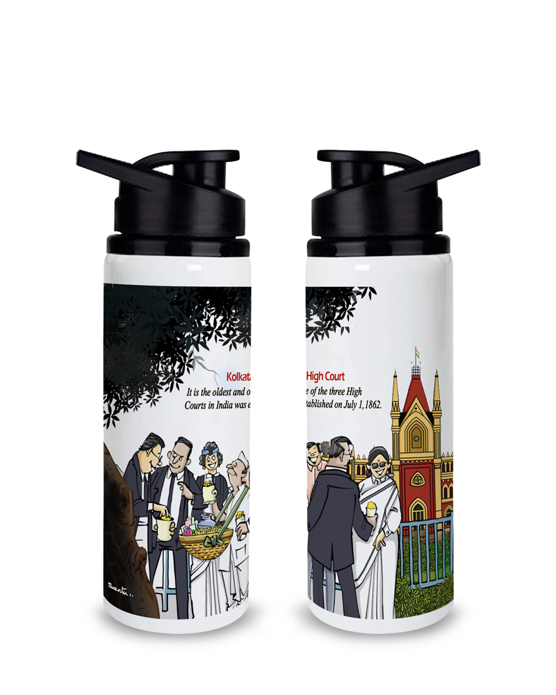 high court Kolkata High Court Sipper-Bottle - Image 1