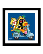 Jagannath Scooty Square Photo Frame 7"/7"