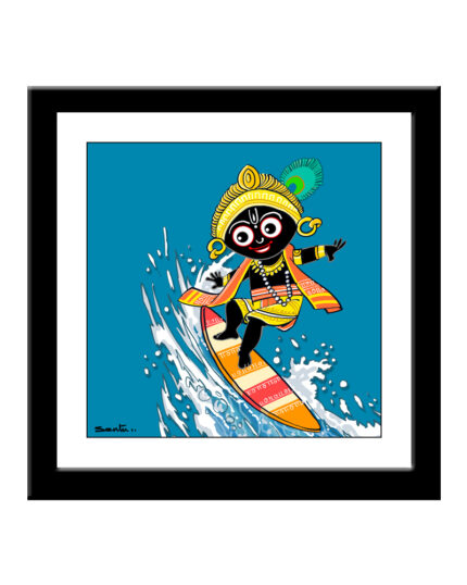 Jagannath Surfing Square Photo Frame 7"/7"