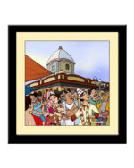 Kalighat Square Photo Frame 7"/7"