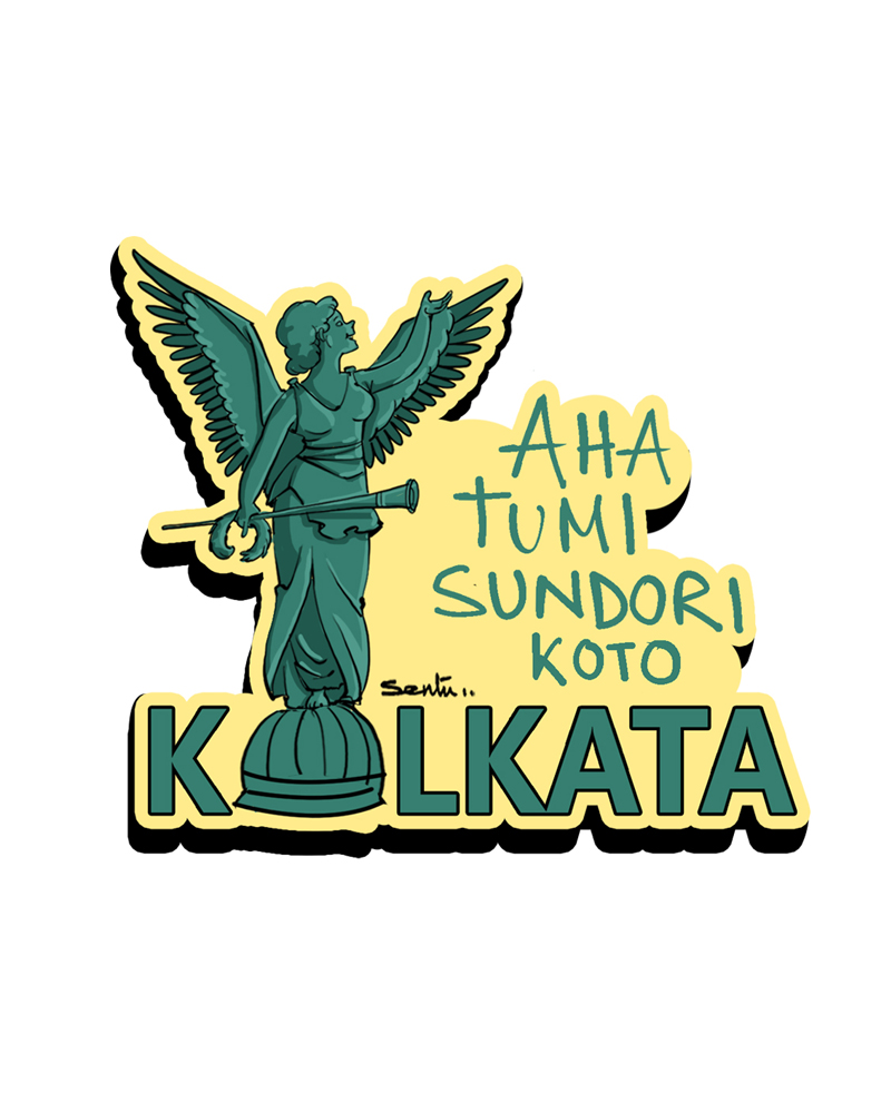 kolkata pori Kolkata Pori (Fairy) - Aha Tumi Sundori Koto (Fridge Magnet) - Image 1