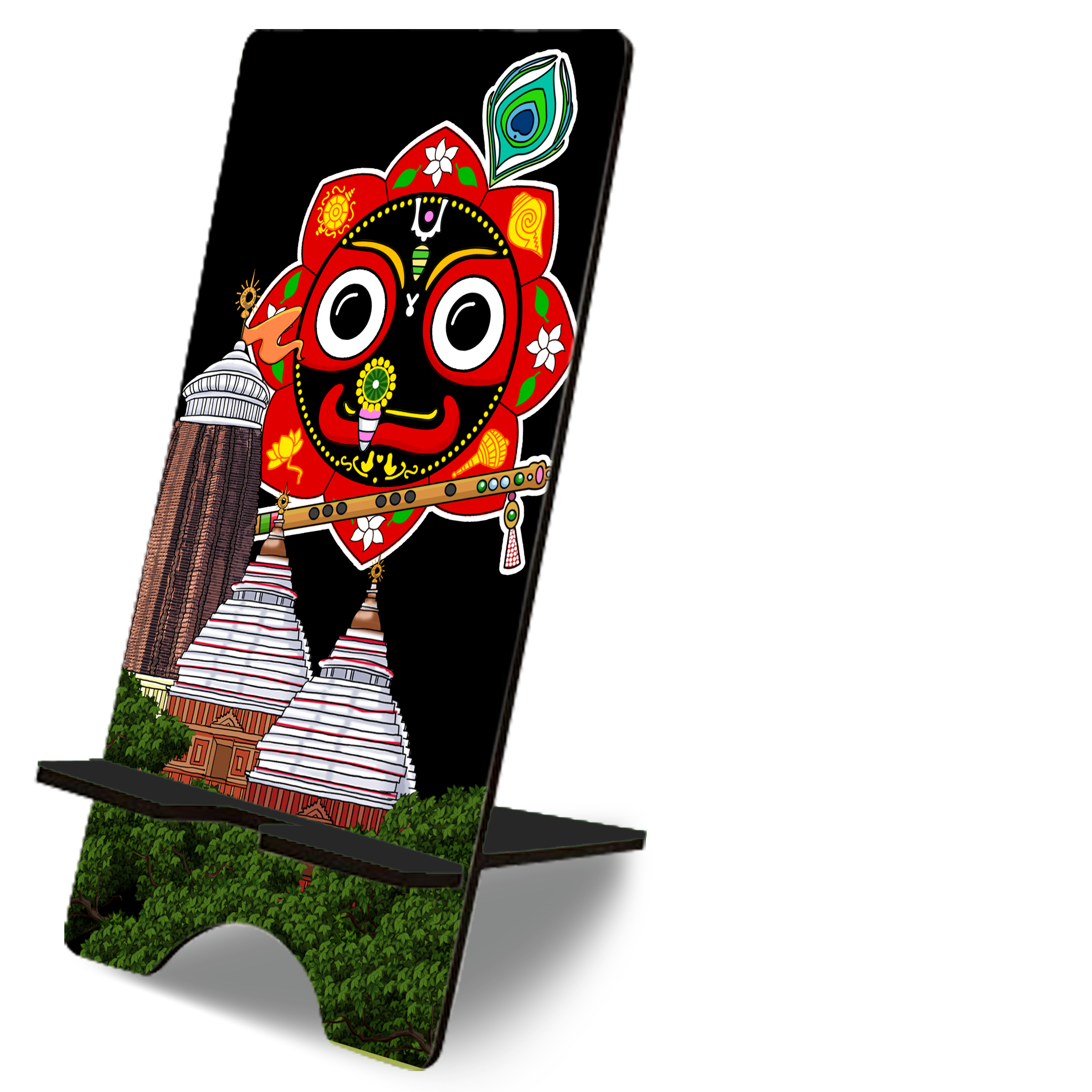 puri temple Jagannath Temple Mobile Stand - Image 1