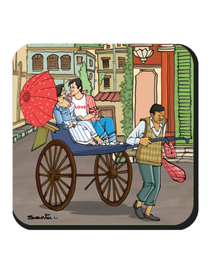 Couples Enjoying Valentine's Day in Tana Rickshaw (Coaster)