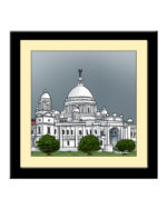 Kolkata Victoria Memorial Square Photo Frame 7"/7"