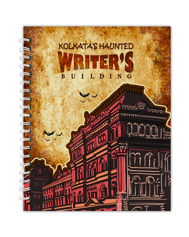 writers building Kolkata's Haunted Writer's Building Notebook (Medium) - Image 1