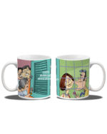 Marriage Anniversary Kiss Coffee Mug - Image 2