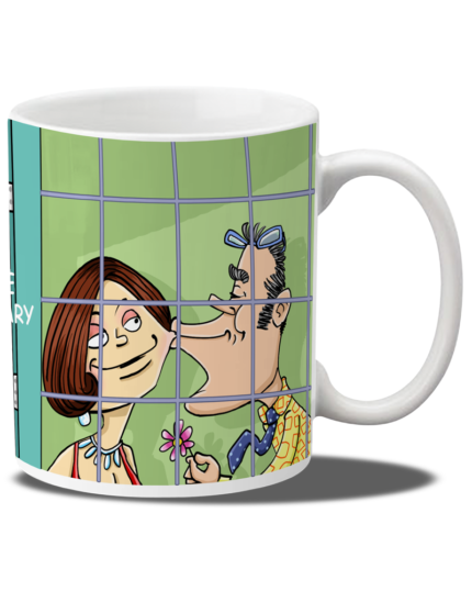 Marriage Anniversary Kiss Coffee Mug