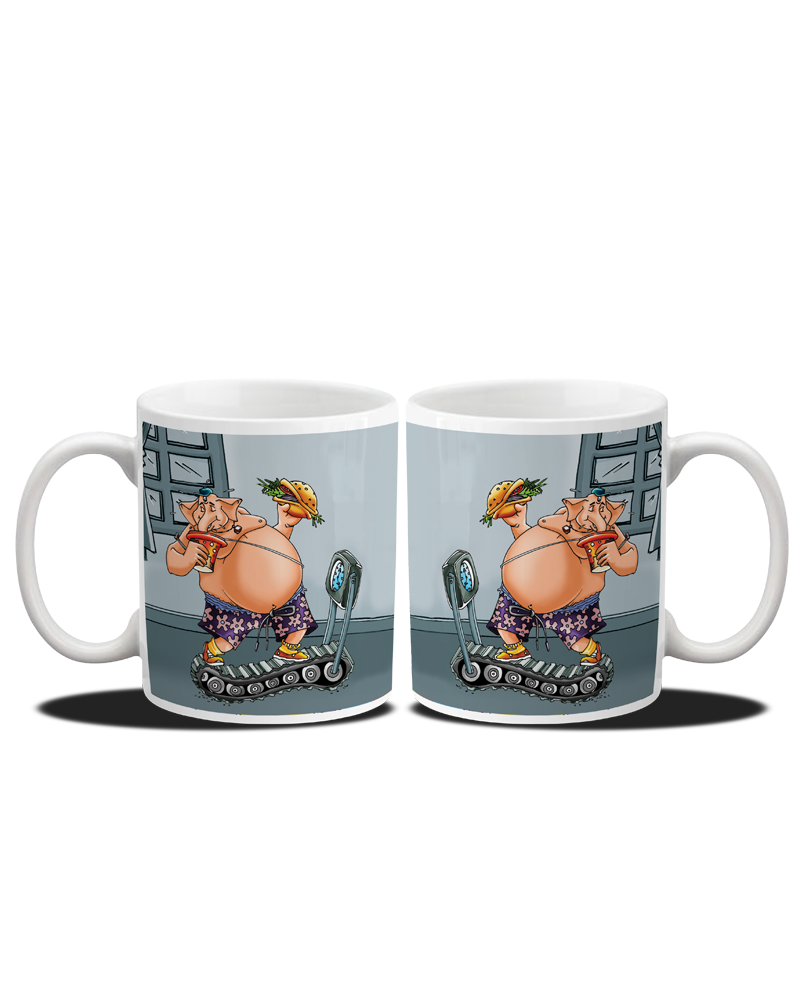 89 Ganesh Gym Coffee Mug - Image 1