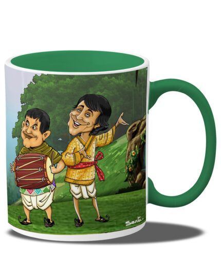 Gupi Gayen Bagha Bayen (Coffee Mug Inside Coloured)