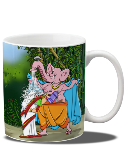 Ganesh Bath / kolkabou Snaan Coffee Mug