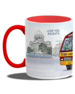 Kolkata Mini Bus (Coffee Mug Inside Coloured) - Image 2
