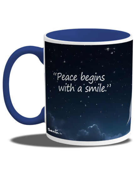 Mother Teresa (Coffee Mug Inside Coloured)