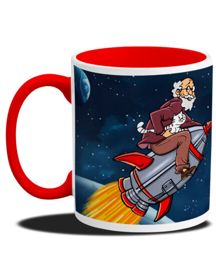 Professor Shonku (Coffee Mug Inside Coloured)