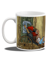 Bishram / Rickshaw Daaka Coffee Mug - Image 2