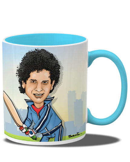 Sachin Tendulkar (Coffee Mug Inside Coloured)