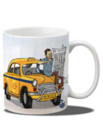 Kolkata Yellow Taxi Coffee Mug - Image 2