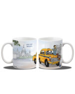Kolkata Yellow Taxi Coffee Mug - Image 3